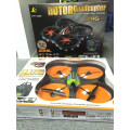 2.4G 5CH 360 rolamento rc propulsão quadcopter w / tela LCD SJY-X129L rc quadcopter helicóptero